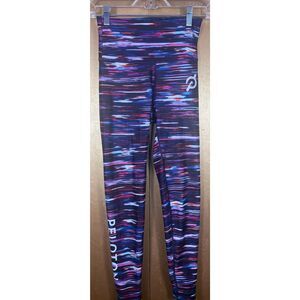 With Peloton printed leggings size S